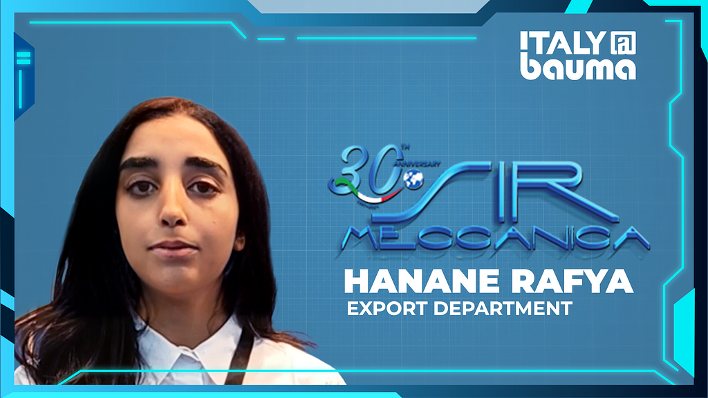  Intervista con Hanane Rafya - Export Deparment at Sir Meccanica.