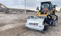 PL2000, a record road cold planer by Simex.